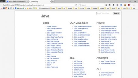 نسخه آفلاین سایت Java2S.com