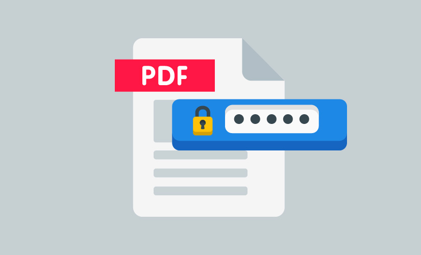 قفل کردن pdf